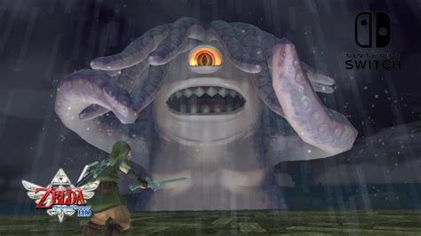 The Legend Of Zelda Skyward Sword Hd Abyssal Leviathan Tentalus Youtube