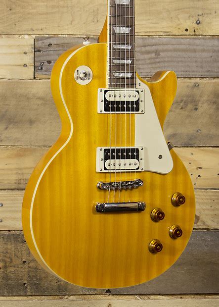 Epiphone Limited Edition Les Paul Korina Traditional Pro Reverb