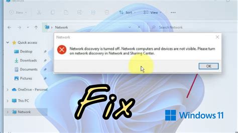 Network Discovery Is Turned Off Fix Network Computers And Devices Are
