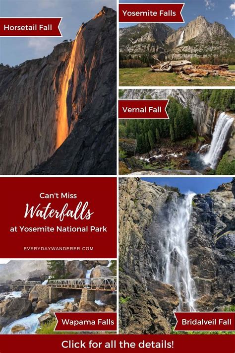 9 Stunning Yosemite Waterfalls At Yosemite National Park