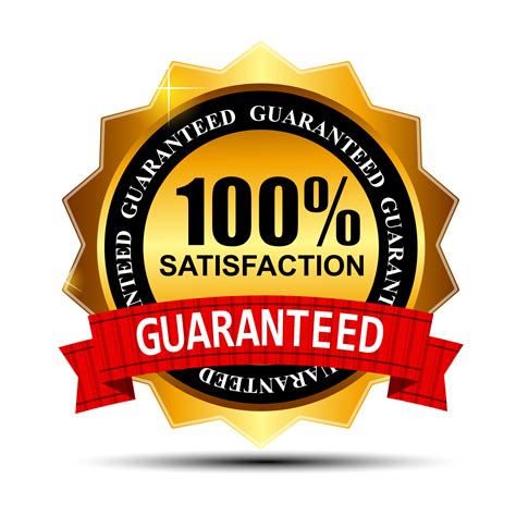 Satisfaction Guarantee Vector Art Icons And Graphics For Free Download