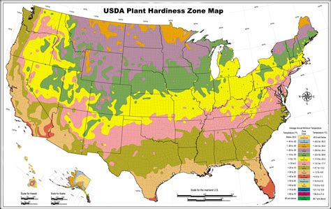 Pennsylvania Hardiness Zone Map