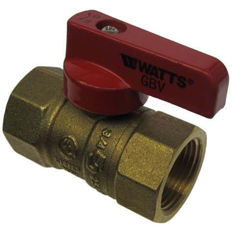 34 Ips Brass Gas Shutoff Valve American Plumbing Products Online