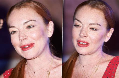 Lindsay Lohans Face Looks Bizarre Amid Plastic Surgery Rumors