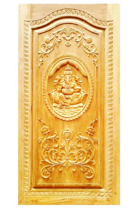 Interior Ganesh Teak Wood Door For Home At Rs 25500piece In Gorakhpur