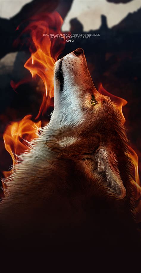 Commission Lost In The Fire By Argenticide On Deviantart Wolf