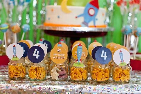 This Rocket Ship Birthday Party Is Out Of This World Rocket Ship