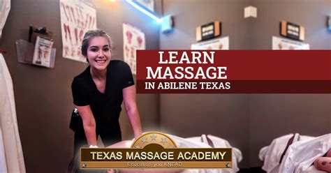 Learn Professional Massage Therapy In Abilene Texas And Start Your Career