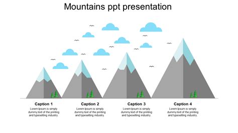 Attractive Mountain Powerpoint Template Presentation