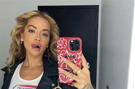 Rita Ora Shows Off Array Of Back Tattoos And Bare Bum In Completely See