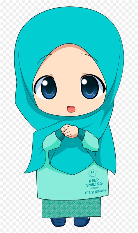 Anime Girl Hijab Clipart 5517942 Pinclipart