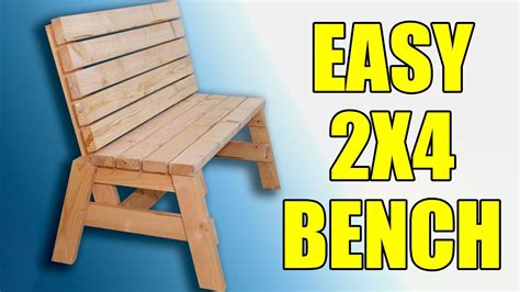 These outdoor furniture projects include diy outdoor benches and sofas. Build and Sell This Easy 2x4 Garden Bench - 104 - YouTube