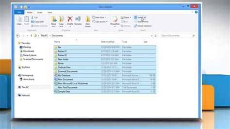 How To Select Multiple Files And Folders In Windows® 81 Part 2 Youtube