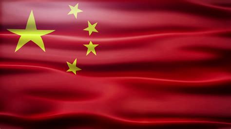 Chinese Flag Stock Video Footage For Free Download