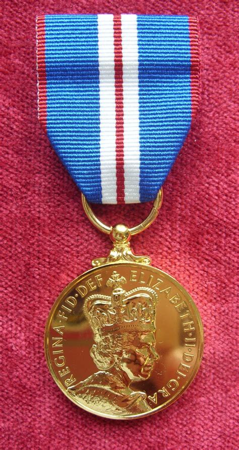 Worcestershire Medal Service 2002 Golden Jubilee Medal Original