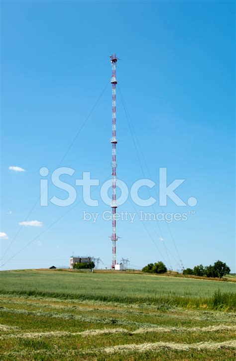 Communication Tower Stock Photo Royalty Free Freeimages