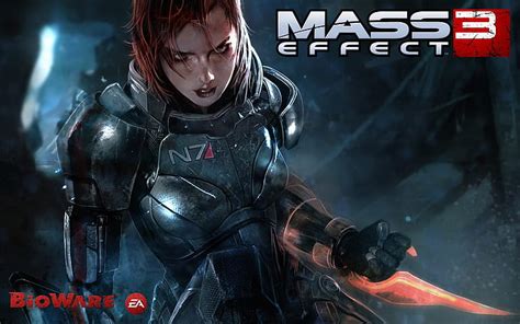 Women Redheads Bioware N7 Mass Effect 3 Femshep Commander Shepard