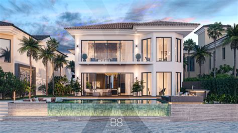 Mediterranean Villa Renovation In Palm Jumeirah B8 Architecture And