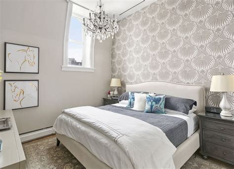 11 Sample Wallpaper Accent Wall In Bedroom With Diy Home Decorating Ideas