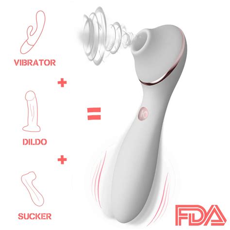 Nipple Sucking Vibrator Dildo Vibration 13 Speed G Spot Clitoris