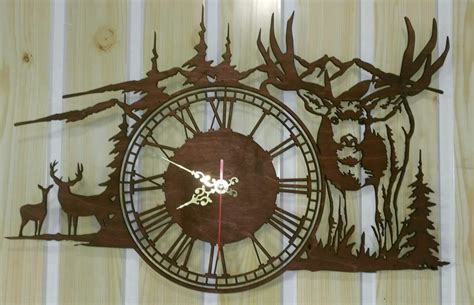 Files For Laser Cutting Clock Vector Wall Clock Vector Free Download