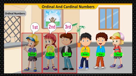 1 3 Ordinal And Cordinal Numbers Youtube