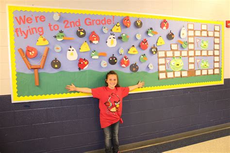 Mrs Butterfields First Grade End Of The Year Bulletin Board