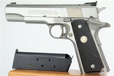 Stainless Colt Series 80 Mk Iv Gold Cup National Match Legacy