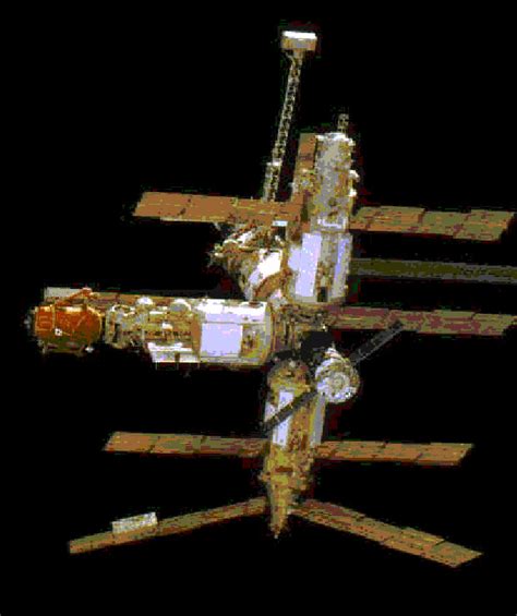 Russian Mir Space Station Had Four Research Modules Connected To A Download Scientific Diagram