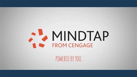 Mindtap From Cengage Powered By You Youtube
