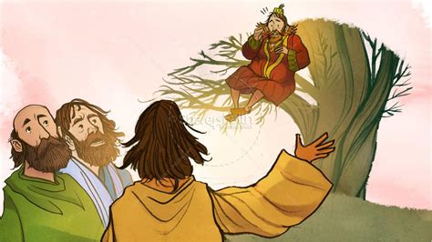 Luke 19 Story Of Zacchaeus Kids Bible Lesson