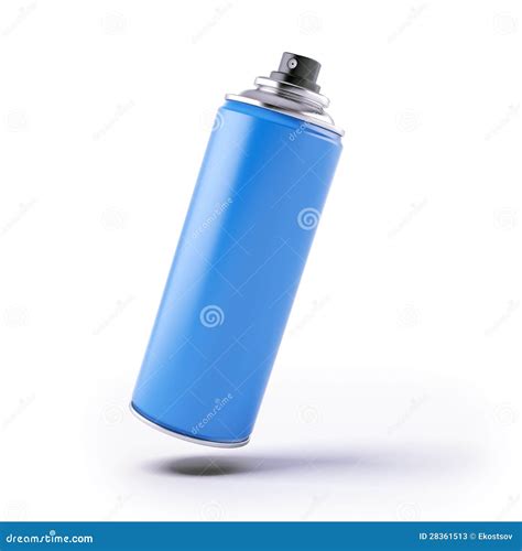 Blue Spray Can Stock Photos Image 28361513