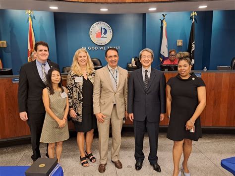 Japan Consulate Miami On Twitter On 44 Consul General Nakai Was Invited To The City Of Fort