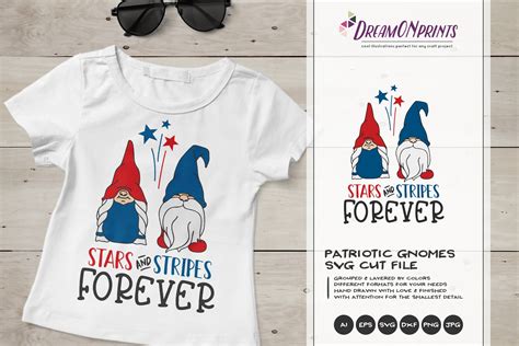 Happy 4th of July | Cute Patriotic SVG Bundle for Shirts and Fun Designs