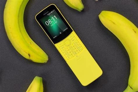 With Its Distinctive Shape And Sliding Key Cover The Nokia Banana