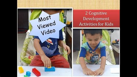 2 Cognitive Development Activities For Kids Youtube