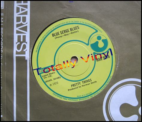 Totally Vinyl Records Pretty Things The Good Mr Squareblue Serge