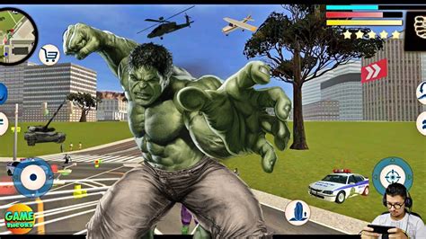 The Incredible Hulk Smash Simulator Hulk Android Game Youtube