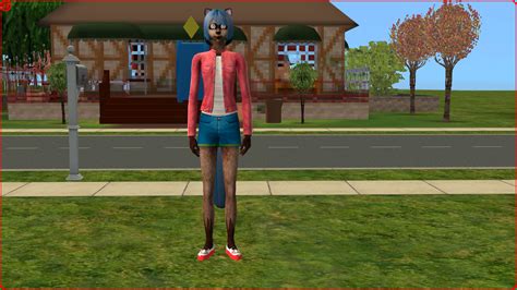 Mod The Sims Michiru Kagemori Beastman Form