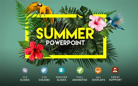 Summer Powerpoint Bonus Powerpoint Template