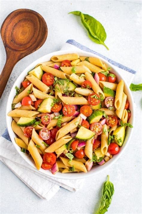 Here are a few suggestions: Clean Eating Healthy Pasta Salad