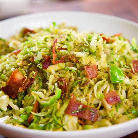 Brussels Sprout And Bacon Hash Recipe Bacon Hash Thanksgiving