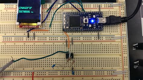 Measuring Capacitance Using A Lm555cn And An Mbed Mbed