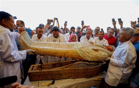 Egypt Reveals Details Of 30 Ancient Coffins Found In Luxor The