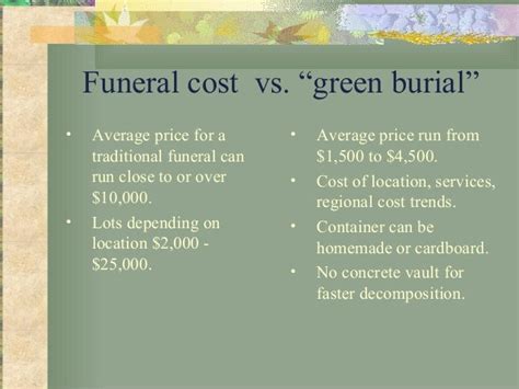 Ppt Green Or Envirnomentaly Friendly Burials