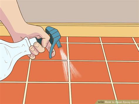 Rinse off your grout and tile with water. 3 Ways to Clean Epoxy Grout - wikiHow