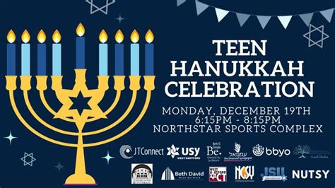 2022 Hanukkah Celebration Jewish Teen Learning Connection