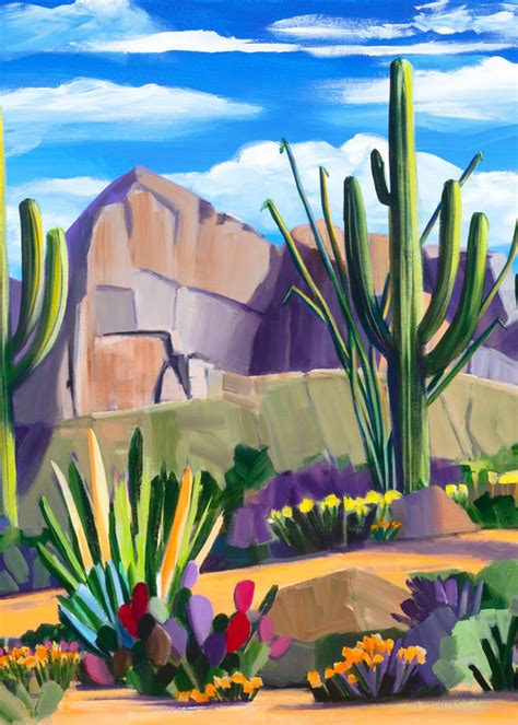Path At Pusch Ridge Southwest Art Gallery Tucson