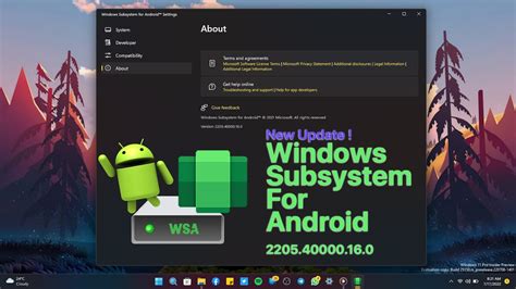 New Update Windows Subsystem For Android Youtube