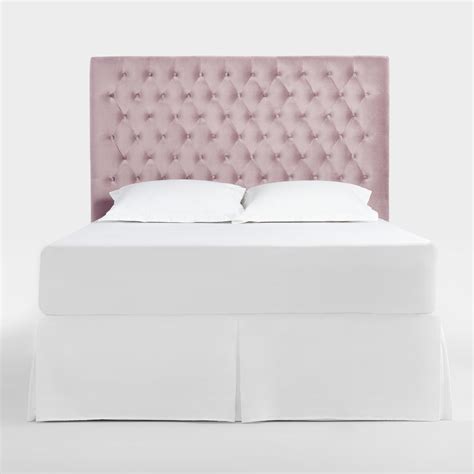 Elevate Your Bedroom Decor With Our Blush Pink Headboard Featuring